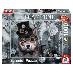 1000 - Pussel 1000 Steampunk Wolf