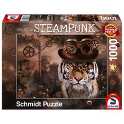 1000 - Pussel 1000 Steampunk Tiger