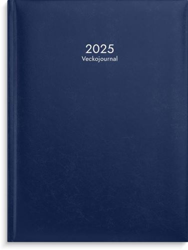 Årsbundet - Veckojournal Blå 2025